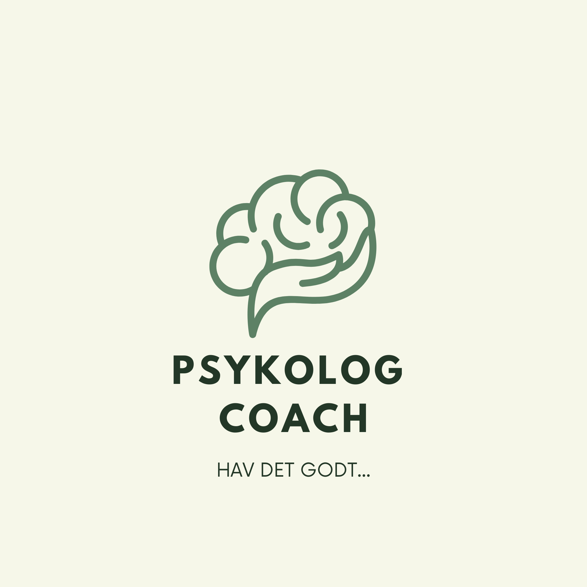 Psykolog Coach demo skabelon